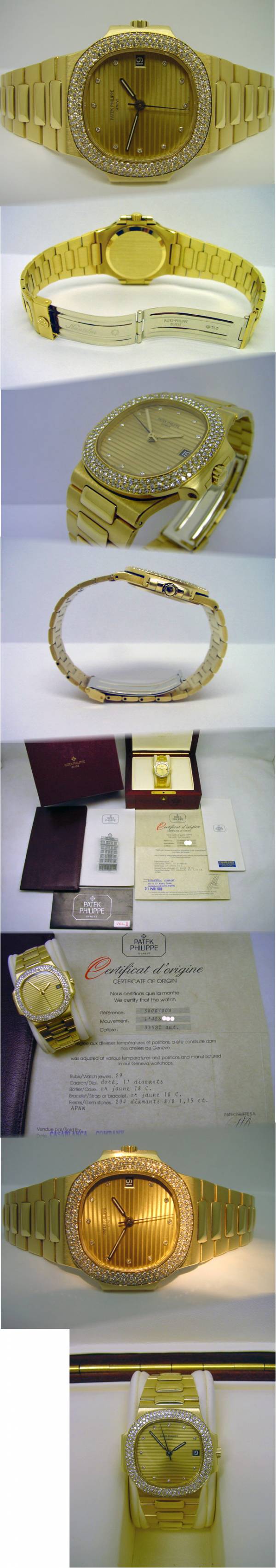 Patek Philippe NAUTILUS NOS 3800|004 Gelbgold